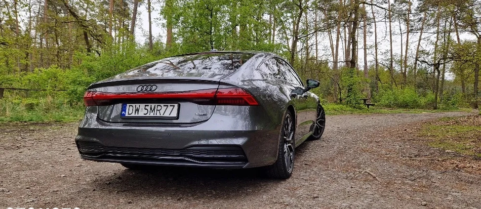 Audi A7 cena 309000 przebieg: 61000, rok produkcji 2021 z Piaski małe 46